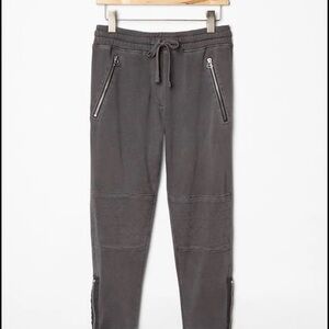 Women’s GAP Moto Jogger Pants in Slate Gray, Size XS
